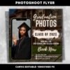 Editable Photoshoot Graduation Season Flyer Photoshoot Template Photographer