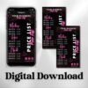 Hair Price List Template DIY Hair Price list - Image 2