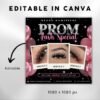 Prom Lash Flyer Lash Special Flyer Prom Flyer - Image 3