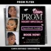 Prom Night Glam Flyer Prom Flyer DIY Flyer