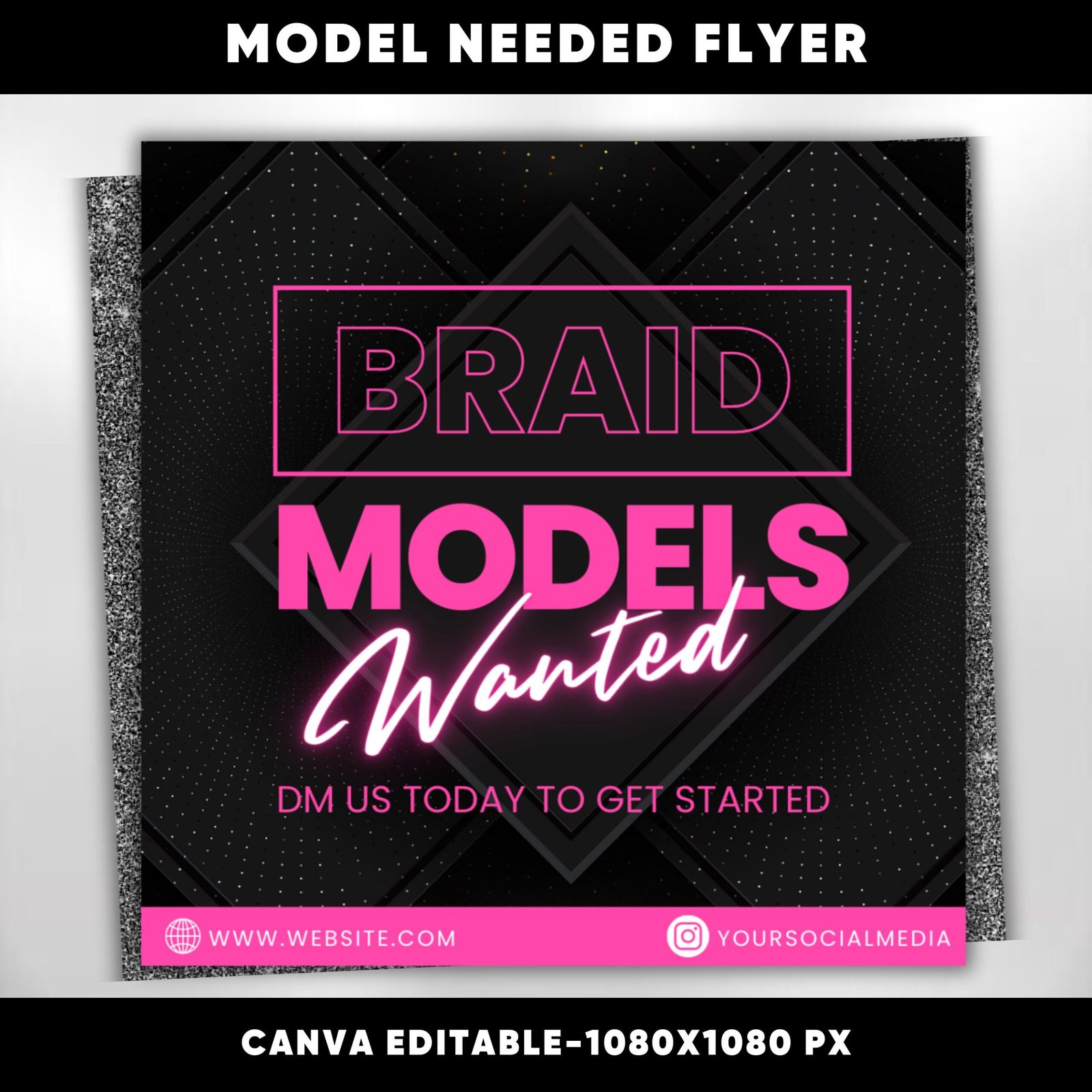 Models Wanted Flyer Beauty Models Needed Flyer Wanted