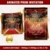Prom Red Carpet Theme Flyer Prom Night Dance