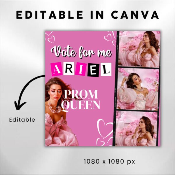 Vote For Prom Queen Flyer Prom Send Off - Image 3