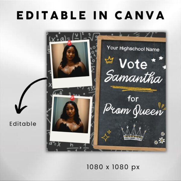 Vote For Prom Queen Flyer Prom Send Off - Image 3