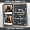 Vote For Prom Queen Flyer Prom Send Off