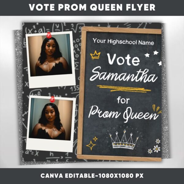 Vote For Prom Queen Flyer Prom Send Off