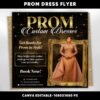 Prom Dress Flyer Gold Prom Dress Flyer Prom