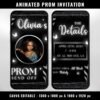 Prom Send Off Invitation Prom Flyer Prom Invitation