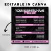 Lash Price List Flyer Lash Special Flyer Lash - Image 3