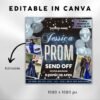 Prom Invitation Flyer Prom Event Flyer Prom Invitation - Image 3