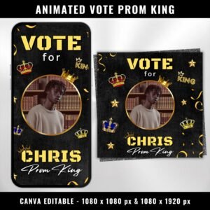 Vote For Prom King Flyer Prom Send Off