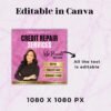 20 Credit Repair Credit Repair Bundle Instagram Templates - Image 4