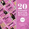 20 Credit Repair Credit Repair Bundle Instagram Templates
