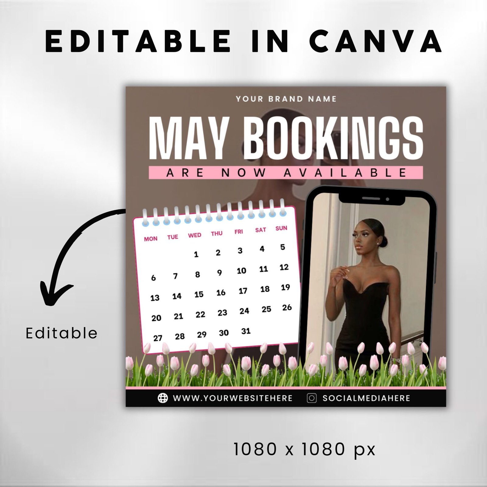 Mother's day Hair Lash MUA Sale flyer May - Image 3