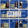 Tax Prep Bundle Editable Tax season Flyer Tax