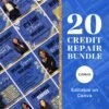 20 Credit Repair Credit Repair Bundle Instagram Templates