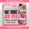 Mother's day Hair Lash MUA Sale flyer May