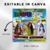 Summer Flyer Summer Hair Flyer Template Hello Summer - Image 3