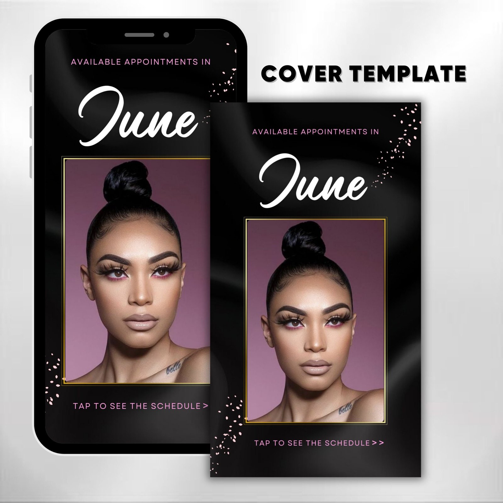 Monthly Availability Calendar Instagram Story Instagram Story Schedule - Image 3