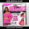 New Arrivals Flyer Clothing Flyer Boutique Sale Flyer