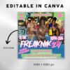Freaknik Party Flyer Pool Party Flyer Pool Mansion - Image 3
