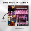 Mobile Bartending Flyer DIY Mixologist Bartender Drink Services - Image 3