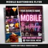Mobile Bartending Flyer DIY Mixologist Bartender Drink Services