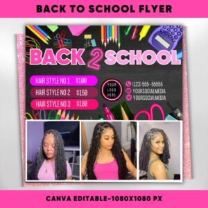 Back To School Flyer Back to school sale
