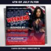 4th of July Flyer 4th of July Party