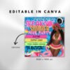 Freaknik Party Flyer Pool Party Flyer Pool Mansion - Image 3