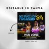 Freaknik Party Flyer Freaknik Party Invite Nightclub Flyer - Image 3