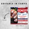 4th of July Flyer 4th of July Nails - Image 3