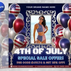 4th of July Flyer 4th of July Independence