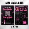Loyalty Business Card Loyalty Cards For Lash Customer - Image 2