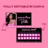 Loyalty Business Card Loyalty Cards For Lash Customer - Image 2