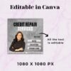 20 Credit Repair Credit Repair Bundle Instagram Templates - Image 4