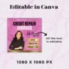 20 Credit Repair Credit Repair Bundle Instagram Templates - Image 4