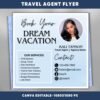 Travel Agent Flyer Template Travel Agent Content Girls