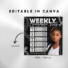 Weekly Availability Time Slots Flyer Weekly Availability Calendar - Image 3