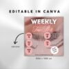 Weekly Availability Time Slots Flyer Weekly Availability Calendar - Image 3