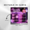 Weekly Availability Time Slots Flyer Weekly Availability Calendar - Image 3
