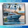 Yacht Party Flyer Summer Party Flyer Summer Beach