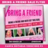 Bring A Friend Booking Flyer Bring A Friend