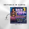 Back to School Party flyer Back 2 School - Image 3