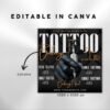 Tattoo Booking Flyer Tattoo Artist Tattoo Shop Flyer - Image 3