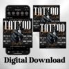Tattoo Booking Flyer Tattoo Artist Tattoo Shop Flyer - Image 2