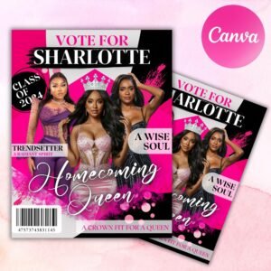 Homecoming Flyer Homecoming Queen Magazine Flyer Homecoming Campaign