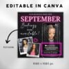 September Booking Flyer Fall Makeup Deals Appointment Flyer - Image 3