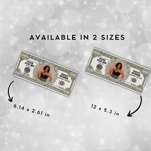 Homecoming Campaign Money Prom Queen Editable Fake Money - Image 2