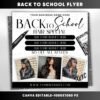 Back to school sale flyer back to school